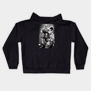 Classic  Monsters Kids Hoodie